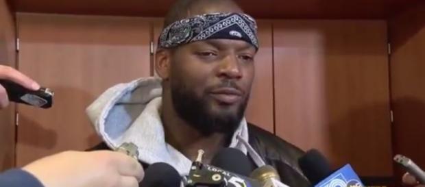 Martellus Bennett has Aaron Rodgers' back heading into Falcons game (VIDEO)- Photo: NFL Interviews (YouTube) Martellus Bennett has Aaron Rodgers' back heading into Falcons game (VIDEO)- Photo: NFL Interviews (YouTube)