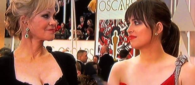 Melanie Griffith, Dakota Johnson - Image via YouTube/Bill Keeler Melanie Griffith, Dakota Johnson - Image via YouTube/Bill Keeler