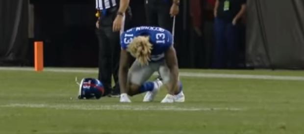 New York Giants rumors: Will Odell Beckham Jr. play against Detroit Lions? - youtube screen capture / NFL New York Giants rumors: Will Odell Beckham Jr. play against Detroit Lions? - youtube screen capture / NFL