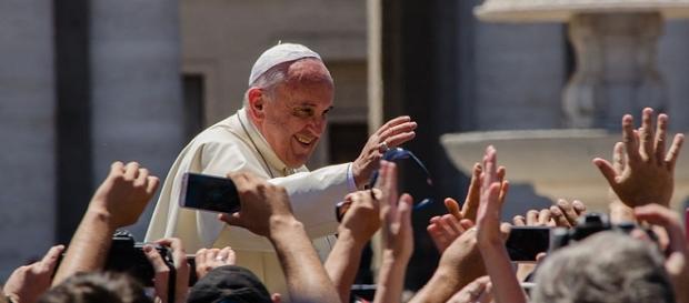 Pope Francis credits:wikipedia https://commons.wikimedia.org/wiki/File:Pope_Francis_Photo_1.jpg Pope Francis credits:wikipedia https://commons.wikimedia.org/wiki/File:Pope_Francis_Photo_1.jpg