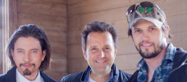 Richard Gabai with Jackson Rathbone and Nathan Parsons. / Photo via Hopper Stone and Wendy Shepherd PR, used with permission. Richard Gabai with Jackson Rathbone and Nathan Parsons. / Photo via Hopper Stone and Wendy Shepherd PR, used with permission.