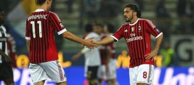 Rino Gattuso aveva lasciato il Milan nel 2012 e ora è tornato... Rino Gattuso aveva lasciato il Milan nel 2012 e ora è tornato...