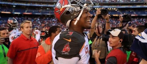 Jameis Winston and the Tampa Bay Buccaneers play their home opener on Sunday. [Image via NBC Sports/YouTube]