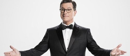 Stephen Colbert, first time host of Emmy Awards [Entertainment Tonight/YouTube screenshot]