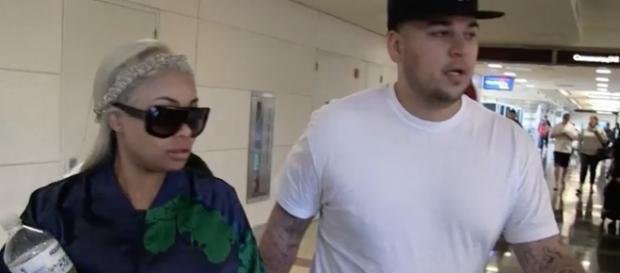 Blac Chyna and Rob Kardashian (Image credit: TMZ/YouTube) Blac Chyna and Rob Kardashian (Image credit: TMZ/YouTube)