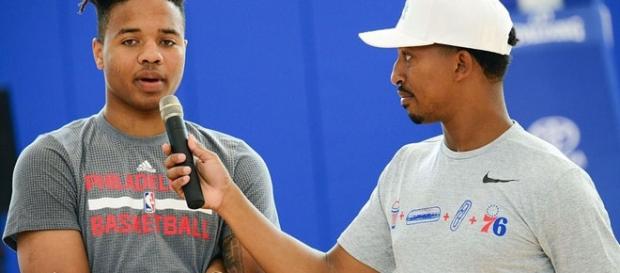 Markelle Fultz/ photo by @P76erNews via Twitter Markelle Fultz/ photo by @P76erNews via Twitter
