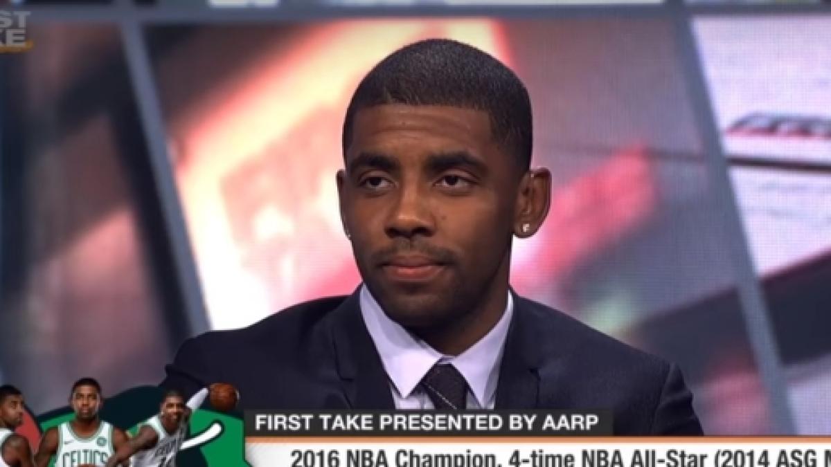 kyrie irving first take