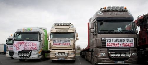 Ecotaxe : les routiers en colère menacent de bloquer la France - lesechos.fr