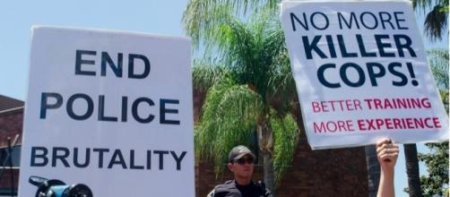 Police Brutality Protest - Anaheim - July 29 2012 - 10- Chase Carter - flickr