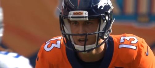 Trevor Siemian helped lead the Denver Broncos to a 42-17 win over the Dallas Cowboys on Sunday. [Image via NFL/YouTube]