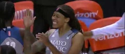 The Minnesota Lynx grabbed a Game 3 win on Sunday over the Mystics to advance to the WNBA Finals. [Image via WNBA/YouTube]