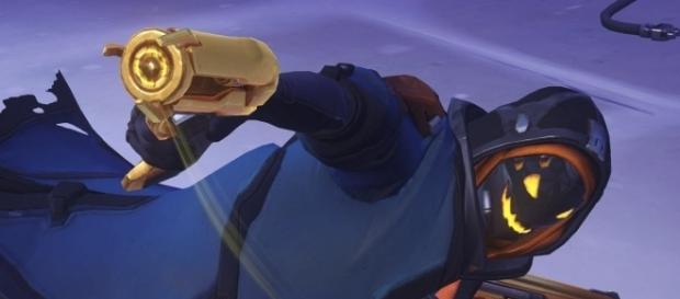 Ana's Sleep Dart ability in 'Overwatch'. (image source: YouTube/HidanTF2) Ana's Sleep Dart ability in 'Overwatch'. (image source: YouTube/HidanTF2)