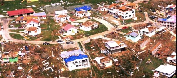 The devastation of British Territories. FEMA The devastation of British Territories. FEMA
