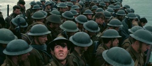 British soldiers await a deafening German plane - Image via BLEKETAKET/Vimeo screencap