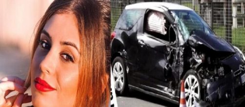 Incidente stradale per Giulia Latini: distrutta l'auto - chedonna.it