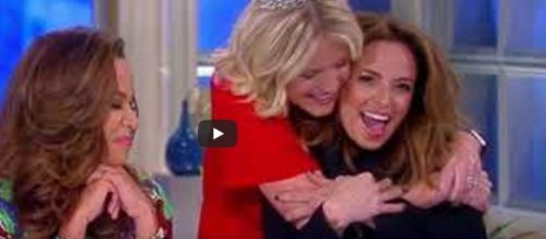 Jedediah Bila leaves "The View" abruptly. YouTube/TheView