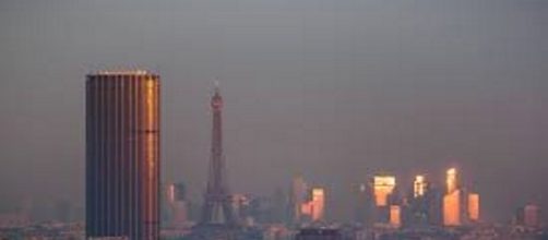 La Tour Montparnasse nel panorama di Parigi