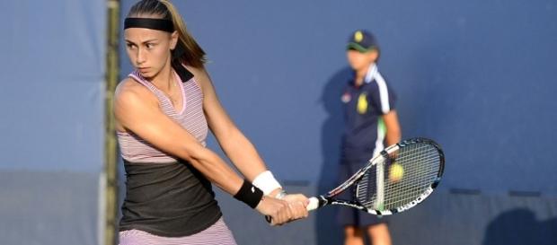 Aleksandra Krunic was winless in four previous matches against Lesia Tsurenko -- Steven Pisano via WikiCommons Aleksandra Krunic was winless in four previous matches against Lesia Tsurenko -- Steven Pisano via WikiCommons