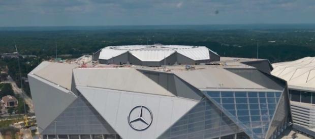 Atlanta Falcons Stadium. Photo by https://commons.wikimedia.org/Atlanta Falcons Atlanta Falcons Stadium. Photo by https://commons.wikimedia.org/Atlanta Falcons