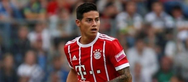 James foi o grande nome da vitória do Bayern James foi o grande nome da vitória do Bayern