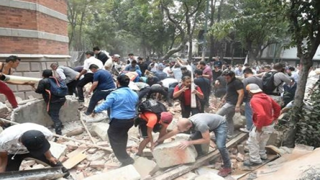 Morte e devastazione in Messico dopo l'ultima scossa di terremoto di magnitudo 7.1:Fonte:https://www.nbcnews.com/
