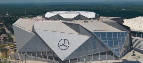 This is where they play. Atlanta Falcons via Wikimedia Commons