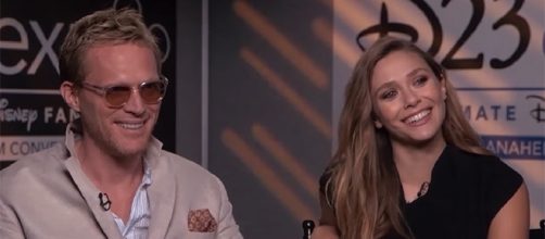 Paul Bettany and Elizabeth Olsen will reprise their roles as Vision and Scarlet Witch in "Avengers: Infinity War." (YouTube/Good Morning America)