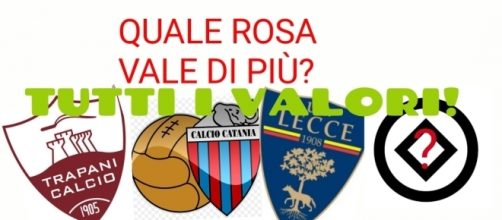 Tutti i valori delle rose del girone C di Serie C