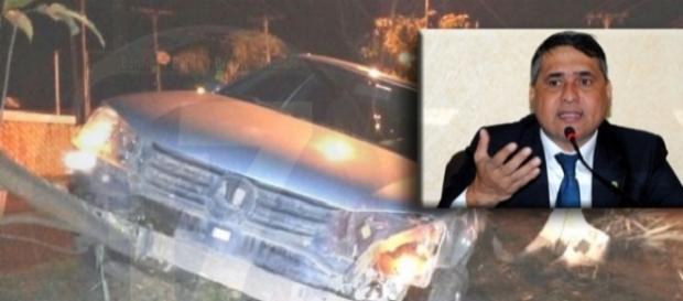 Deputado se envolve em acidente quando deveria estar preso Deputado se envolve em acidente quando deveria estar preso
