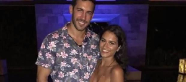 Derek Peth and Taylor Nolan celebrated special engagement. YouTube/Celebrity Status Derek Peth and Taylor Nolan celebrated special engagement. YouTube/Celebrity Status