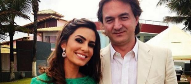 Empresário Joesley Batista, que está ao lado da esposa Ticiana, teria apagado áudios de gravador Empresário Joesley Batista, que está ao lado da esposa Ticiana, teria apagado áudios de gravador