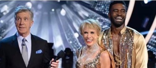 Barbara Corcoran and Keo Motsepe on "Dancing with the Stars" [Image: Celebries News/YouTube screenshot]