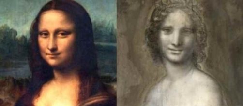 Boceto de la Mona Lisa realizado por Leonardo