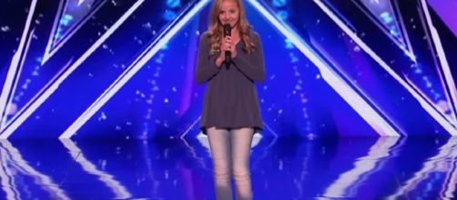 Eva Claire sings to "America's Got Talent" finals despite dad's death. YouTube/Got talent global