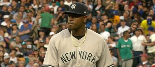 Luis Severino gets the start for the Yankees when they host Minnesota at 1 p.m. ET on Wednesday. [Image via MLB/YouTube]