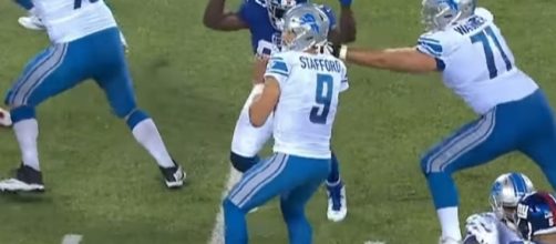 Matt Stafford and the Lions are off to a 2-0 start. [Image via YouTube]