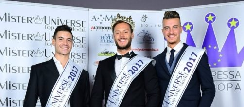 Michele De Falco Iovane ed Alessandro Sannino a Mister Universe.