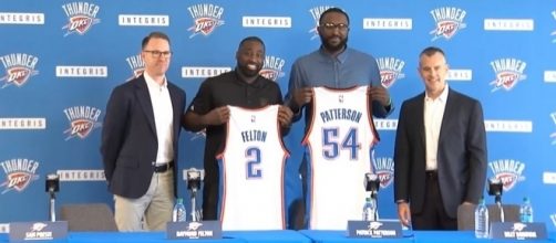 Thunder forward Patrick Patterson continues to recover from a knee procedure -- NewsOK via YouTube