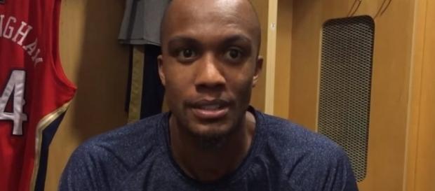 Dante Cunningham is rejoining the Pelicans roster -- sneakerwatchtv via YouTube Dante Cunningham is rejoining the Pelicans roster -- sneakerwatchtv via YouTube