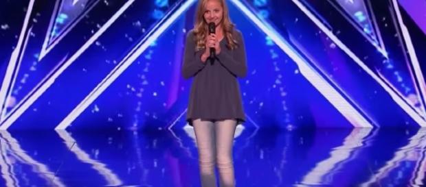 Eva Claire sings to "America's Got Talent" finals despite dad's death. YouTube/Got talent global Eva Claire sings to "America's Got Talent" finals despite dad's death. YouTube/Got talent global