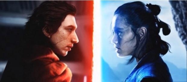 Kylo Ren and Rey - YouTube/Mike Zeroh Kylo Ren and Rey - YouTube/Mike Zeroh