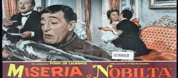 La locandina di "Miseria e Nobiltà" del 1954 La locandina di "Miseria e Nobiltà" del 1954