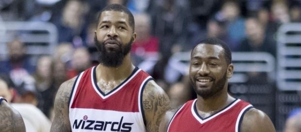 Markieff Morris with John Wall | Flickr | Keith Allison Markieff Morris with John Wall | Flickr | Keith Allison