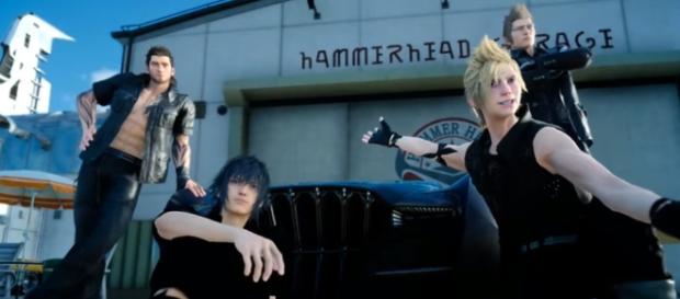 The four main characters of Final Fantasy XV. Credits to: Youtube/Final Fantasy XV The four main characters of Final Fantasy XV. Credits to: Youtube/Final Fantasy XV