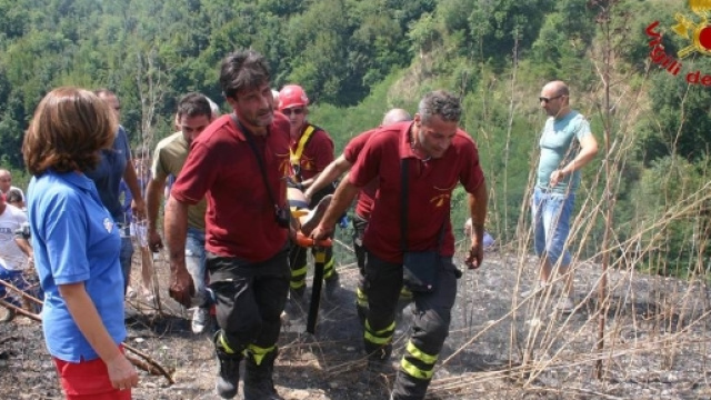 Calabria, anziano cade in un burrone e muore (foto di repertorio)