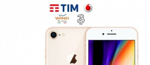 iPhone 8 e 8 Plus a rate con Tim, Wind, Vodafone e Tre