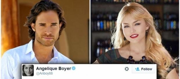Angelique e Sebastián namoram há três anos Angelique e Sebastián namoram há três anos