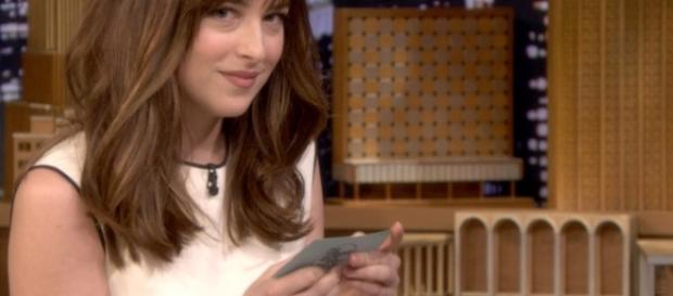 Dakota Johnson, Image via YouTube/The Tonight Show Starring Jimmy Fallon Dakota Johnson, Image via YouTube/The Tonight Show Starring Jimmy Fallon