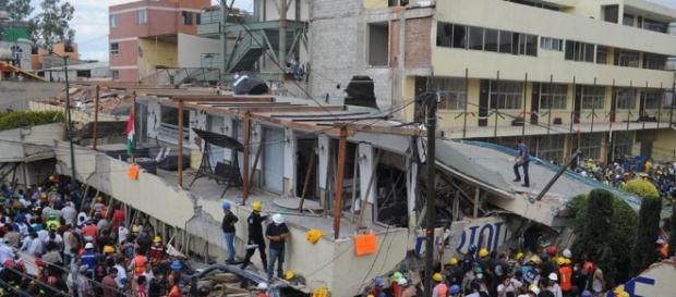 Derrumbe de Colegio en México marca catástrofe Derrumbe de Colegio en México marca catástrofe