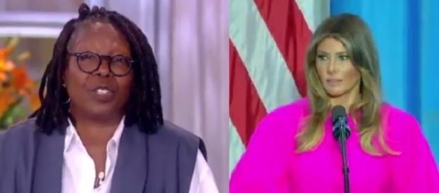 "The View" on Melania Trump, via Twitter "The View" on Melania Trump, via Twitter